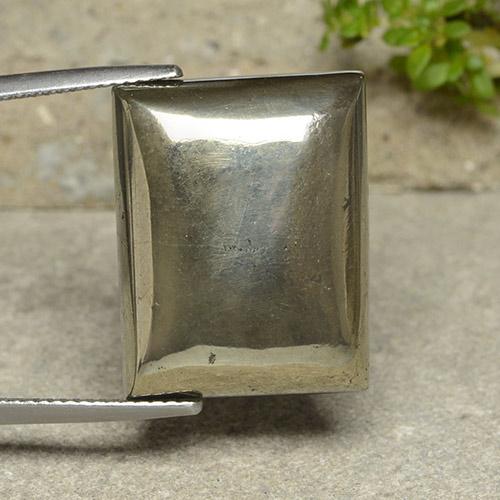 Pirite Oro naturale da 38.25 ct, Taglio a baguette, Opaco