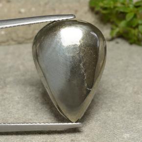 Pirite Oro naturale da 17.61 ct, Forma a pera, Opaco