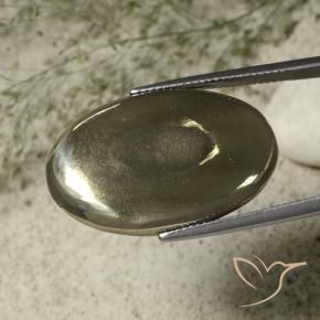 Pirite Oro naturale da 36.23 ct, Ovale, Opaco