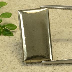 Pirite Oro naturale da 16.04 ct, Taglio a baguette, Opaco