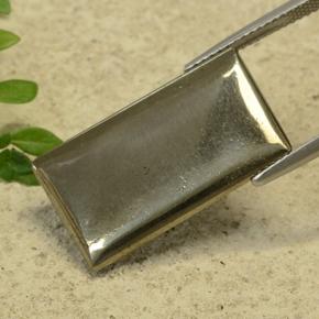 Pirite Oro naturale da 16.04 ct, Taglio a baguette, Opaco