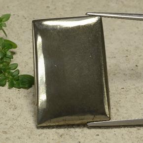 Pirite Oro naturale da 25.20 ct, Taglio a baguette, Opaco