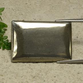 Pirite Oro naturale da 25.20 ct, Taglio a baguette, Opaco