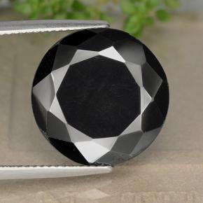 Pirite naturale grigio da 21,15 ct, taglio rotondo, opaco