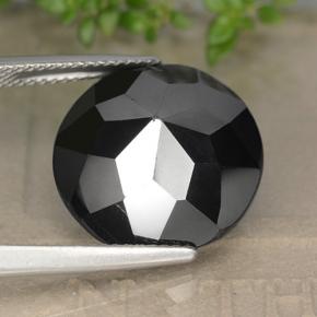 Pirite naturale grigio da 21,15 ct, taglio rotondo, opaco