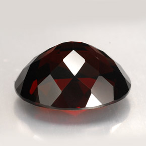 Granato piropo naturale rosso da 14,36 ct, taglio ovale, VVS