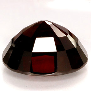 Granato piropo naturale rosso da 46,71 ct, taglio ovale, IF