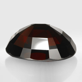 Granato piropo naturale rosso da 42,20 ct, taglio ovale, IF