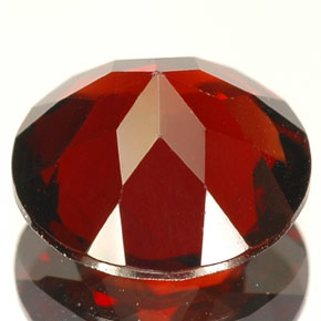 Granato piropo naturale rosso da 2,10 ct, taglio rotondo, VS