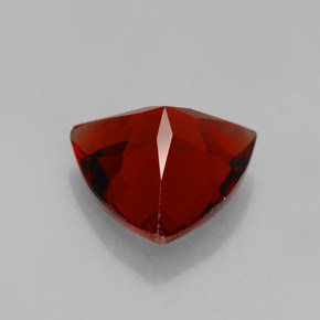 Granato piropo naturale rosso da 1,83 ct, trillion, VS