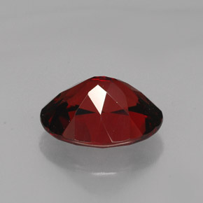 Granato piropo naturale rosso da 3,27 ct, taglio ovale, VS