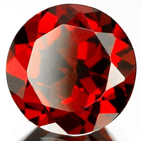 Granato piropo naturale rosso da 2,05 ct, taglio rotondo, VS