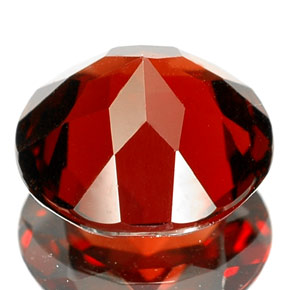 Granato piropo naturale rosso da 2,05 ct, taglio rotondo, VS