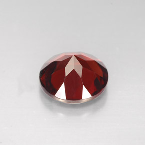 Granato piropo naturale rosso da 3,29 ct, taglio rotondo, VS