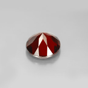 Granato piropo naturale rosso da 3,17 ct, taglio rotondo, VS