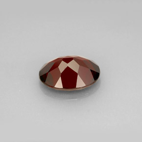 Granato piropo naturale rosso da 2,98 ct, taglio ovale, VS