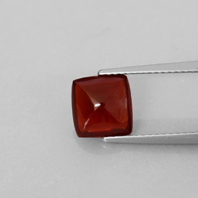 Granato piropo naturale rosso da 2,13 ct, trasparente, trasparente/traslucido