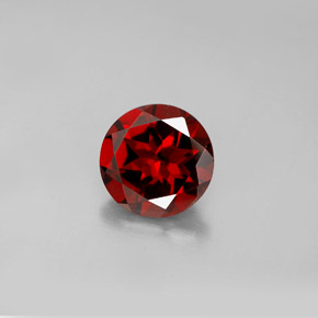 Granato piropo naturale rosso da 2,23 ct, taglio rotondo, VS