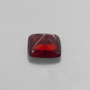 Granato piropo naturale rosso da 2,17 ct, trasparente, trasparente/traslucido