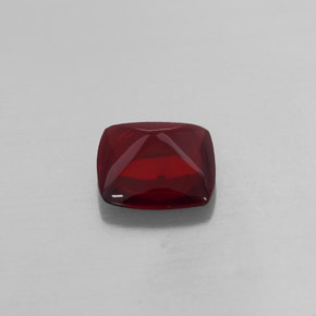 Granato piropo naturale rosso da 1,92 ct, trasparente, trasparente/traslucido