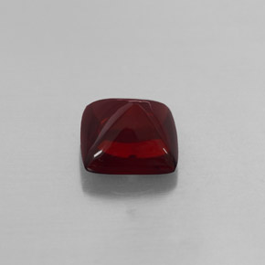 Granato piropo naturale rosso da 2,40 ct, trasparente, trasparente/traslucido