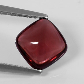 Granato piropo naturale rosso da 2,02 ct, trasparente, trasparente/traslucido