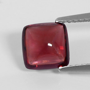 Granato piropo naturale rosso da 1,99 ct, trasparente, trasparente/traslucido