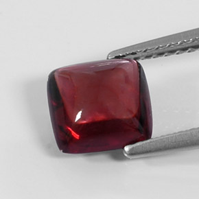 Granato piropo naturale rosso da 1,99 ct, trasparente, trasparente/traslucido