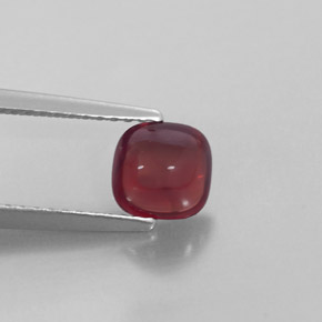 Granato piropo naturale rosso da 1,16 ct, trasparente, trasparente/traslucido