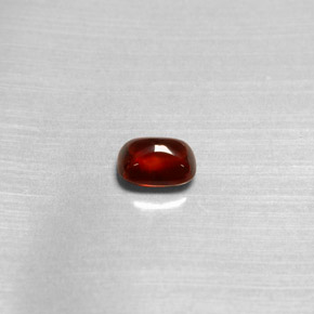 Granato piropo naturale rosso da 1,47 ct, trasparente, trasparente/traslucido
