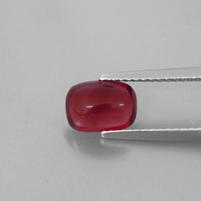 Granato Piropo Rosso naturale da 1.79 ct, Trasparente, Trasparente/Traslucido