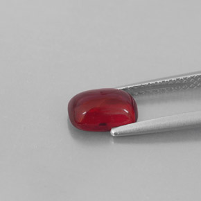 Granato Piropo Rosso naturale da 1.79 ct, Trasparente, Trasparente/Traslucido