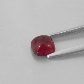 Granato piropo naturale rosso da 1,81 ct, trasparente, trasparente/traslucido