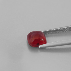 Granato piropo naturale rosso da 1,98 ct, trasparente, trasparente/traslucido