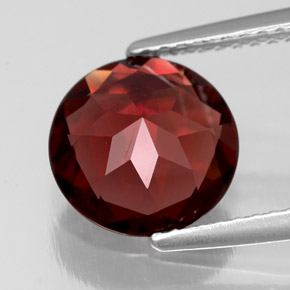 Granato piropo naturale rosso da 2,52 ct, taglio rotondo, VS