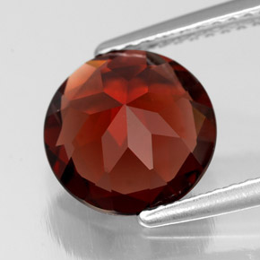 Granato piropo naturale rosso da 2,77 ct, taglio rotondo, VS