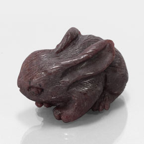 Granato piropo naturale rosso da 148,20 ct, forma fantasia, opaco