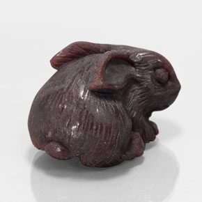 Granato piropo naturale rosso da 148,20 ct, forma fantasia, opaco