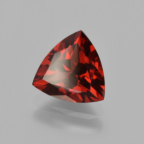 Granato piropo naturale rosso da 1,92 ct, trillion, VS