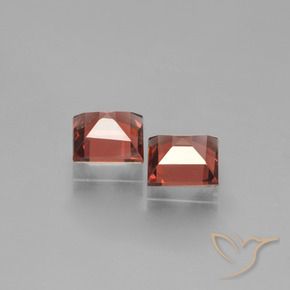 Gemme di Granato Piropo Rosso medio naturale da 1.49 ct, Quadrato, VS