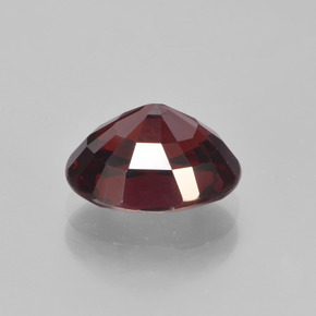 Granato Piropo Rosso naturale da 3.63 ct, Taglio ovale, VVS-VS