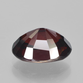 Granato Piropo Rosso naturale da 3.55 ct, Taglio ovale, VVS