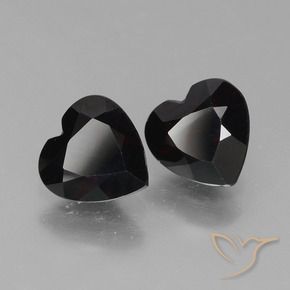 Gemme di Granato Piropo Rosso scuro naturale da 1.73 ct, Cuore, VVS-VS