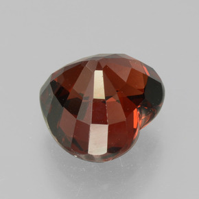 Granato piropo naturale rosso da 2,00 ct, a forma di cuore, VS