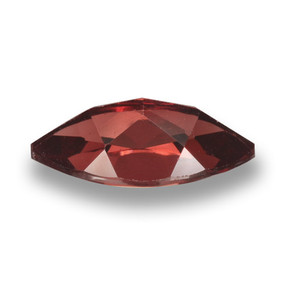 Granato Piropo Rosso naturale da 2.35 ct, Taglio marquise, VVS-VS