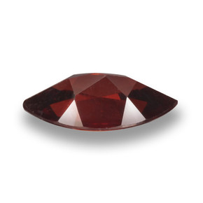 Granato Piropo Sangue rosso naturale da 1.96 ct, Taglio marquise, VVS-VS
