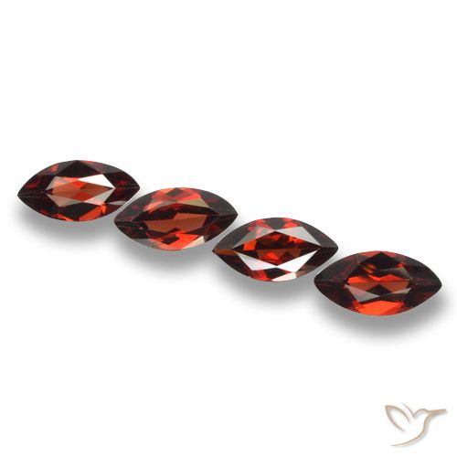 7.48ctw Naturale Rosso scuro Granato Piropo, Taglio marquise, VVS-VS
