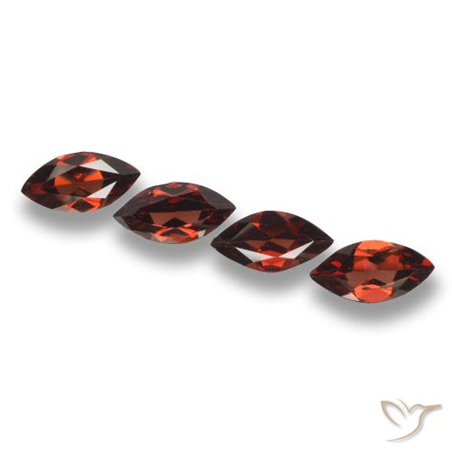 7.46ctw Naturale Rosso scuro Granato Piropo, Taglio marquise, VVS-VS