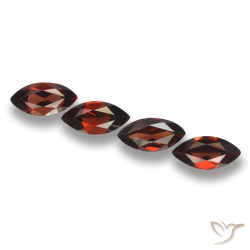 8.02ctw Naturale Rosso scuro Granato Piropo, Taglio marquise, VVS-VS
