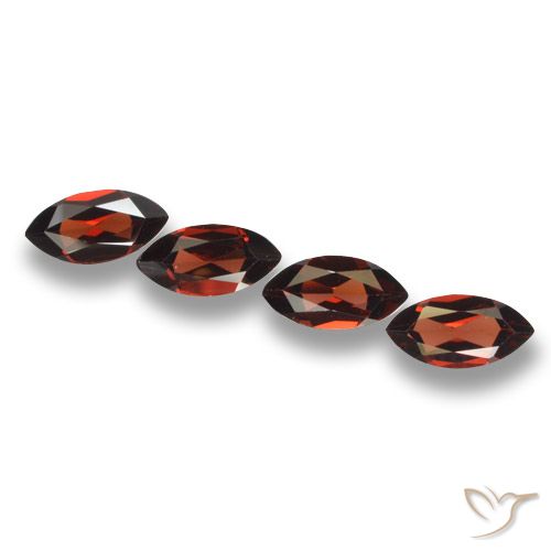8.24ctw Naturale Rosso scuro Granato Piropo, Taglio marquise, VVS-VS